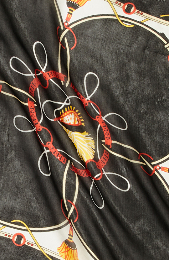 Renkli Kadın İpek Fular