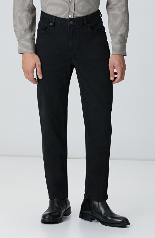 Siyah Denim Pantolon