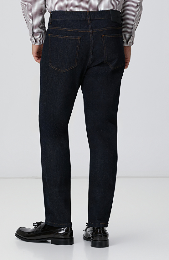 Lacivert Denim Pantolon