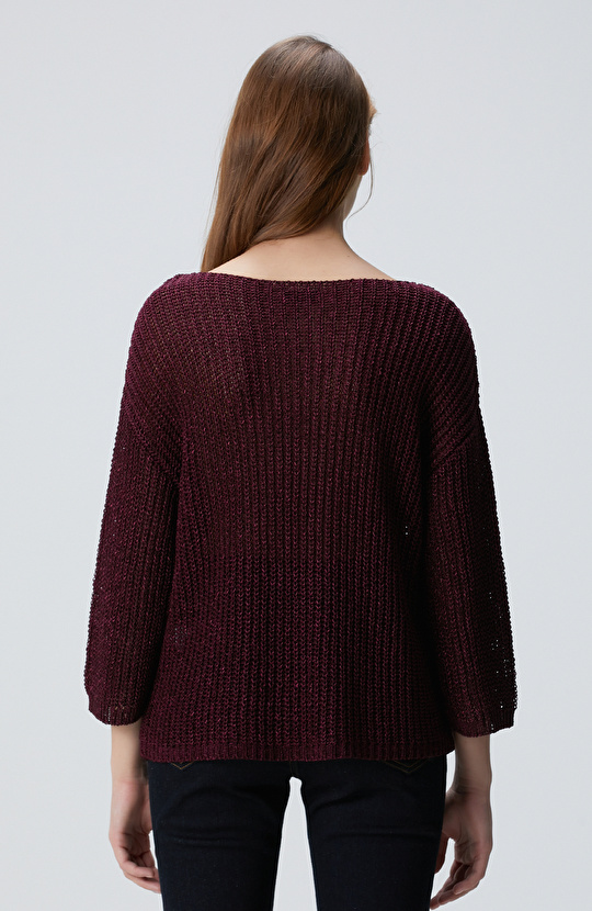 Bordo Truvakar Kol Triko Kazak