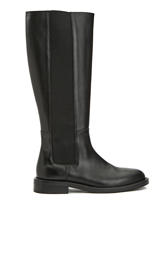 George Hogg for NetWork Siyah Kadın Deri Çizme