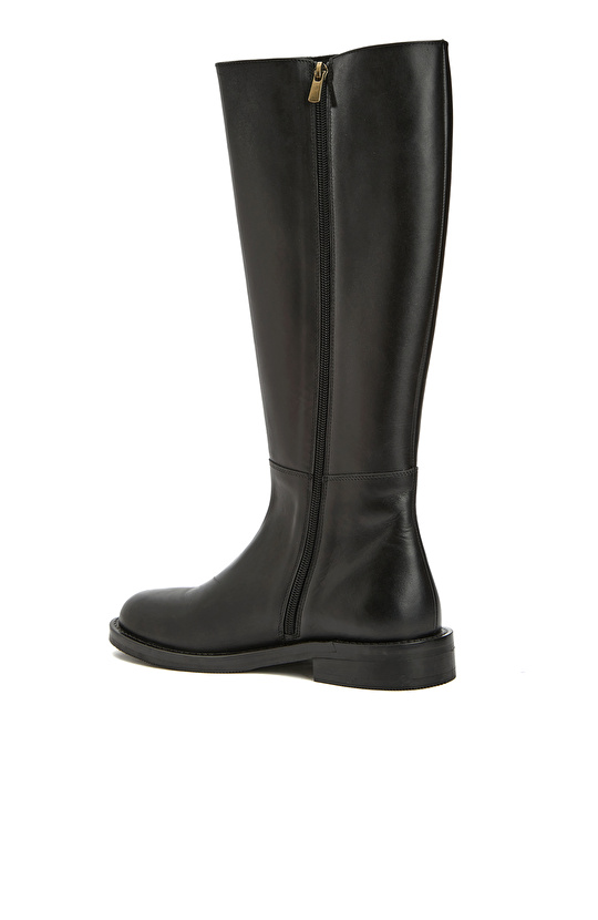 George Hogg for NetWork Siyah Kadın Deri Çizme