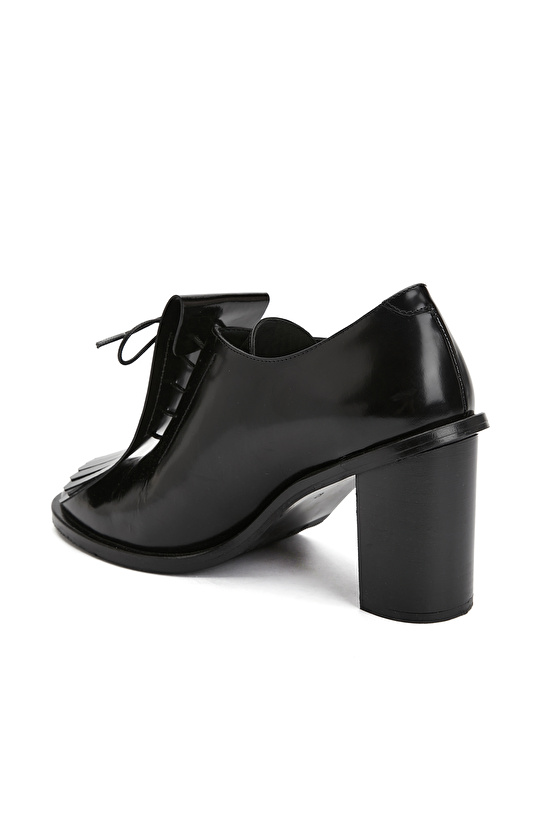 George Hogg for NetWork Siyah Kadın Rugan Deri Ayakkabı