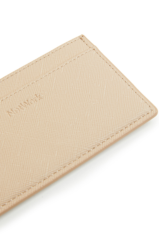 Bej Kadın Suni Deri Kartlık