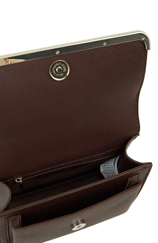 Bordo Desenli Kadın Çanta