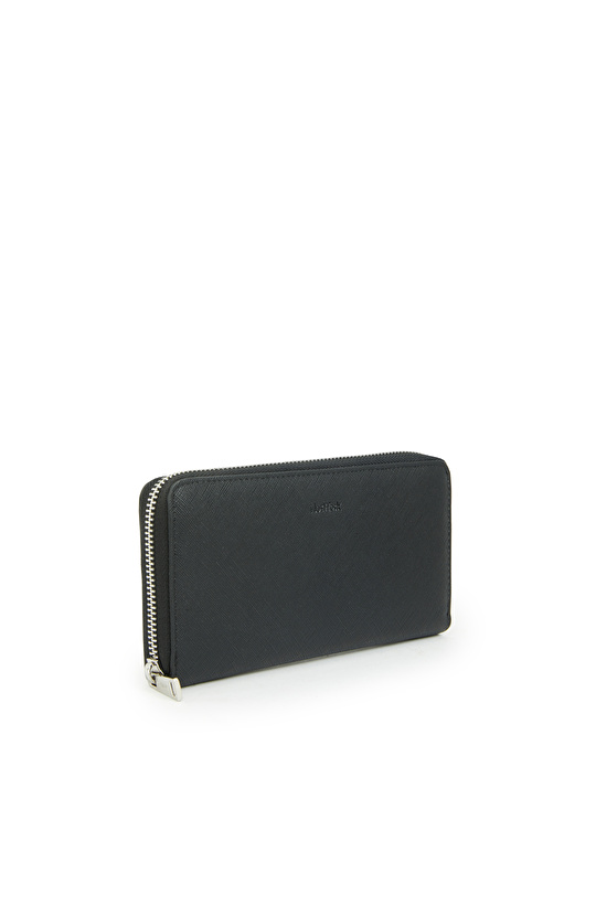 Siyah Kadın Suni Deri Cüzdan