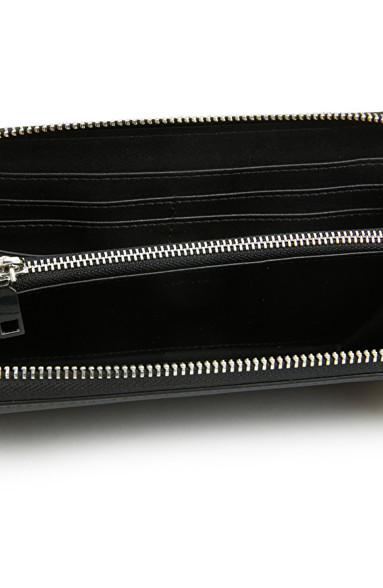 Siyah Kadın Suni Deri Cüzdan