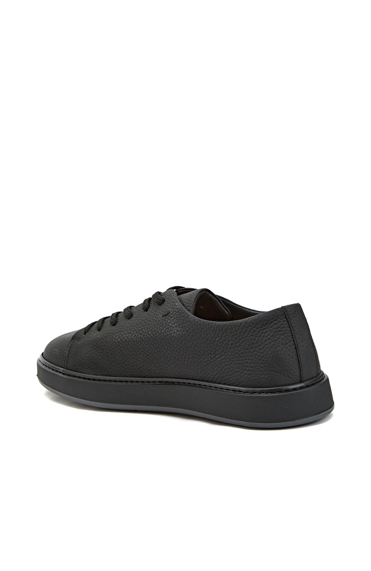 Siyah Erkek Deri Sneaker