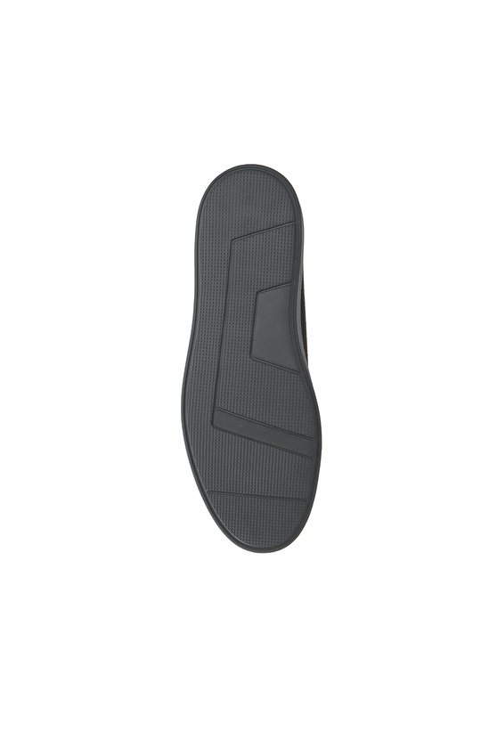 Siyah Erkek Deri Sneaker