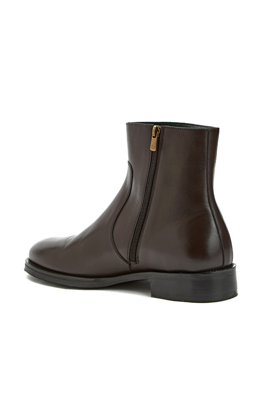 George Hogg for NetWork Kahverengi Erkek Deri Bot