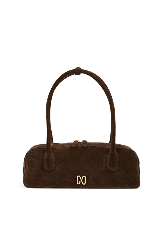 Acı Kahve Kadın Süet Çanta