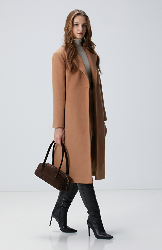 Acı Kahve Kadın Süet Çanta