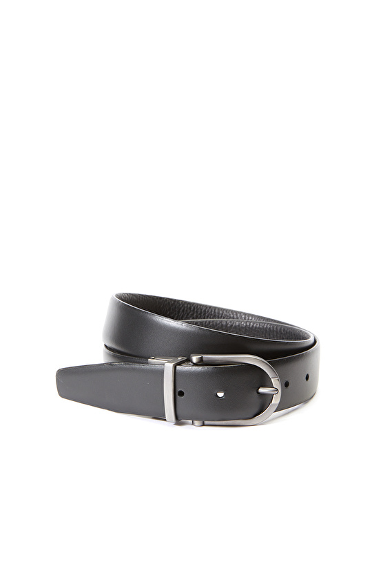 Siyah Erkek Deri Kemer