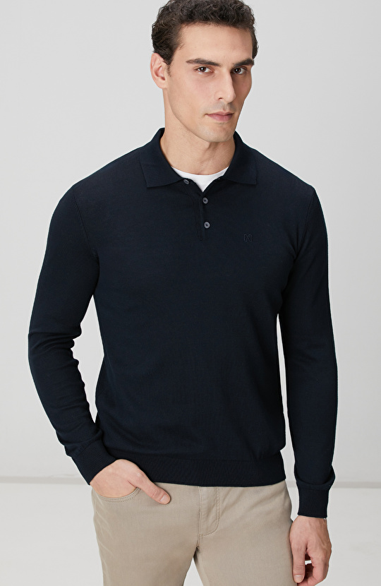 Lacivert Basic Kazak