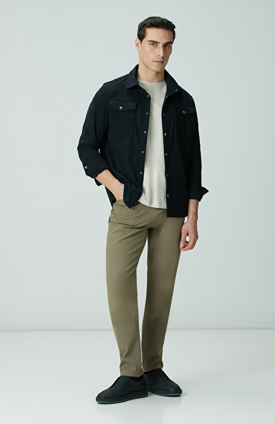 Lacivert Dış Gömlek