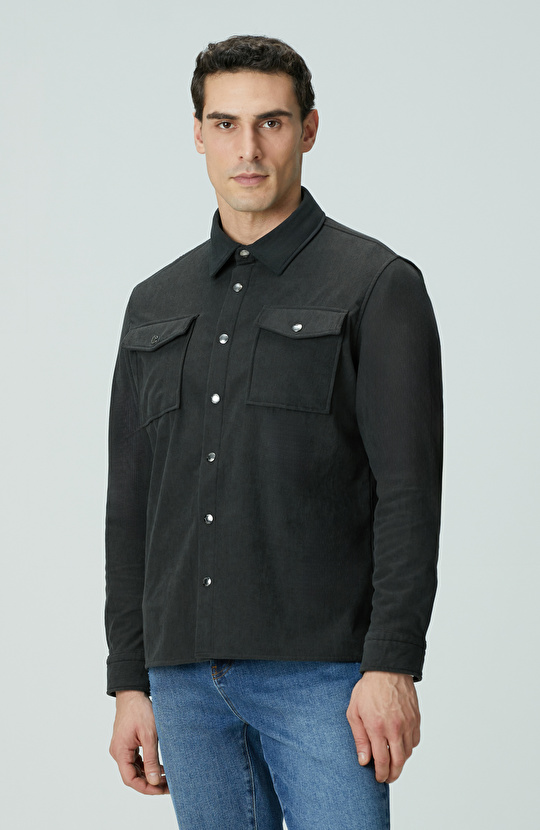 Antrasit Dış Gömlek