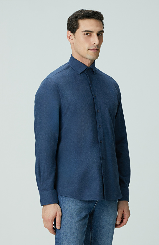 Lacivert Gömlek