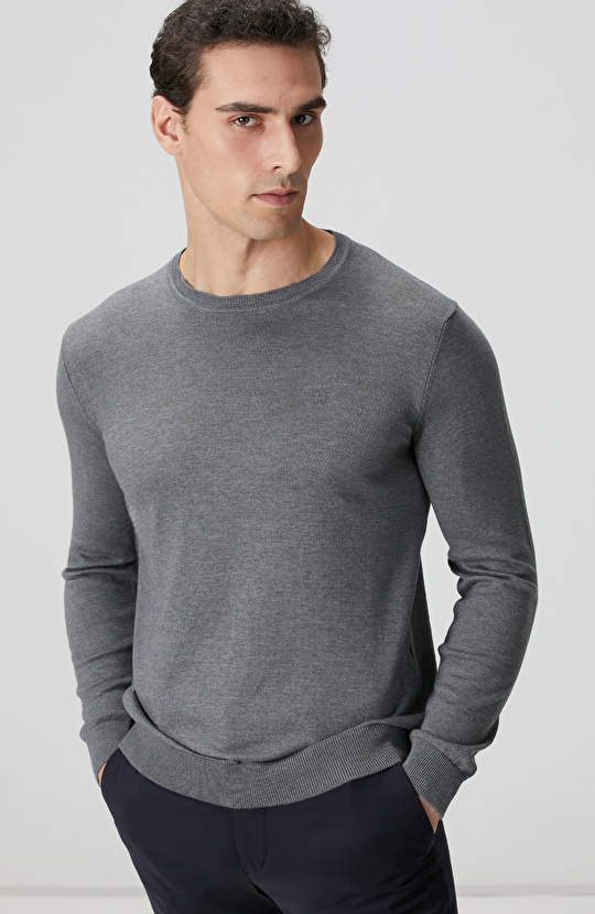 Gri Melanj Basic Kazak