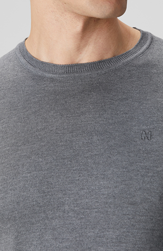 Gri Melanj Basic Kazak