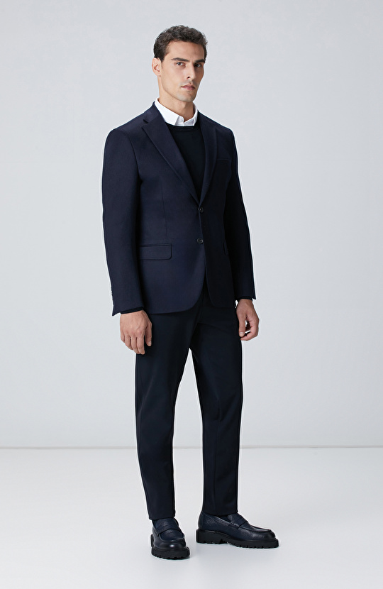 Lacivert Basic Kazak