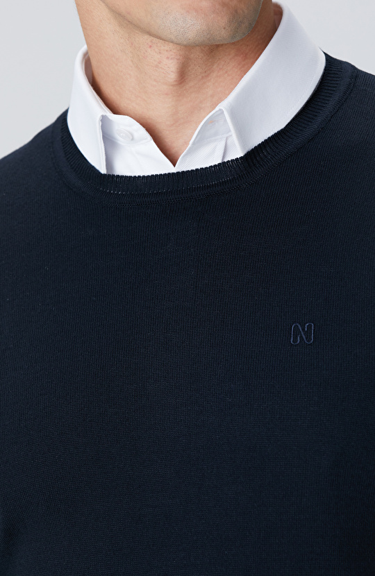 Lacivert Basic Kazak