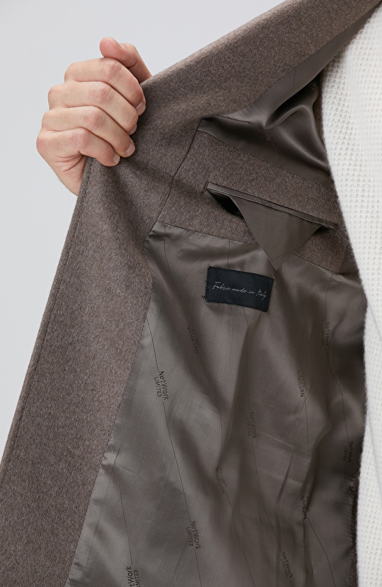 Limited Bej Kaşmir Palto