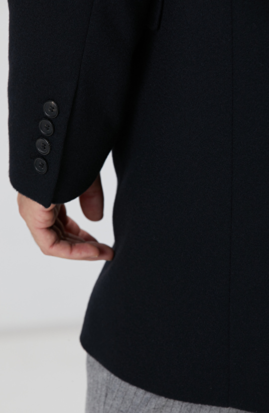 Limited Siyah Kaşmir Palto