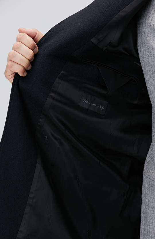 Limited Siyah Kaşmir Palto