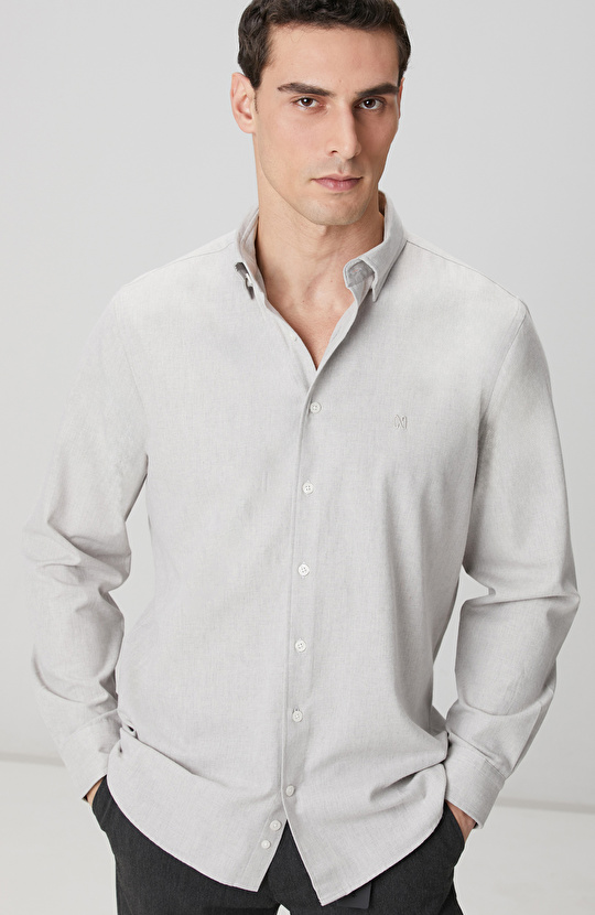 Taş Flanel Cotton Gömlek