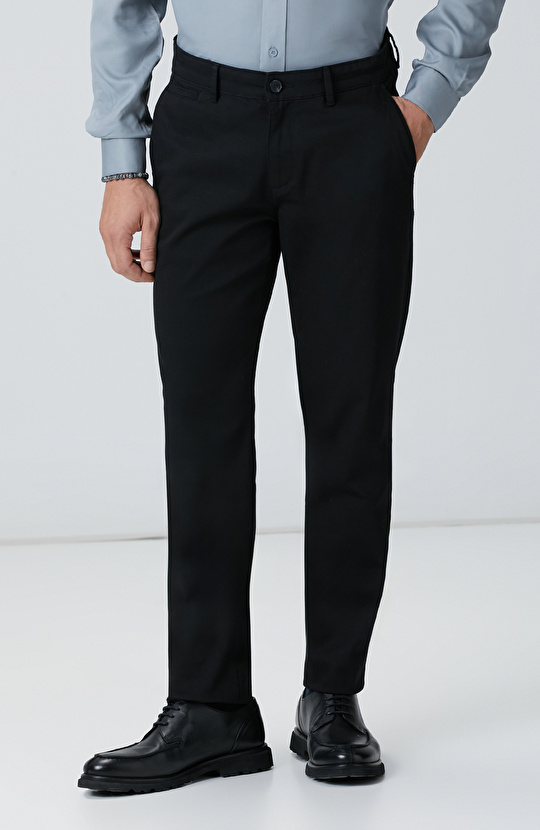 Siyah Chino Pantolon