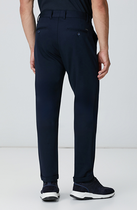 Lacivert Jogger Örme Pantolon