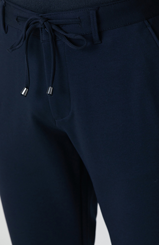Lacivert Jogger Örme Pantolon