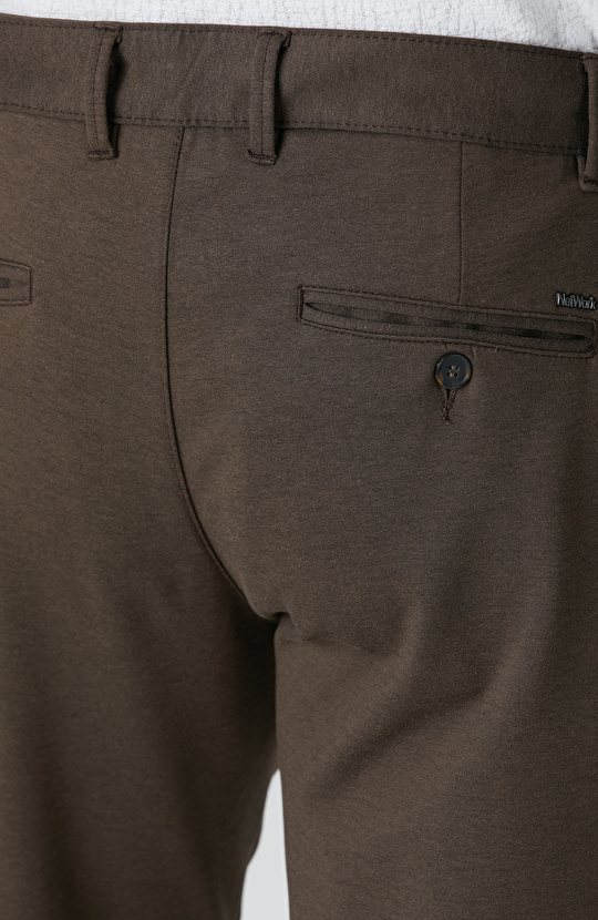 Acı Kahve Jogger Örme Pantolon