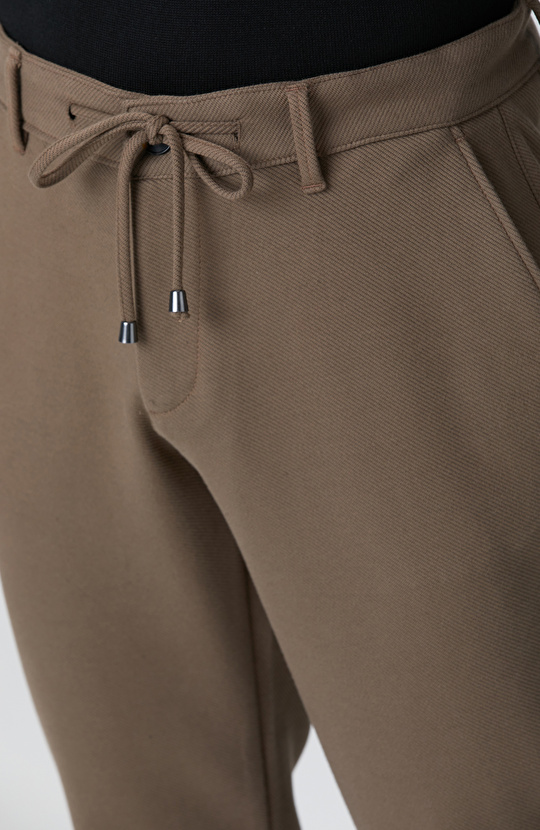 Kahverengi Jogger Pantolon