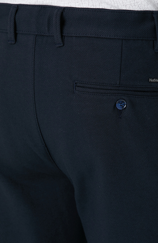 Lacivert Örme Pantolon