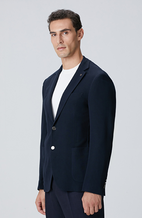 Lacivert Blazer Ceket