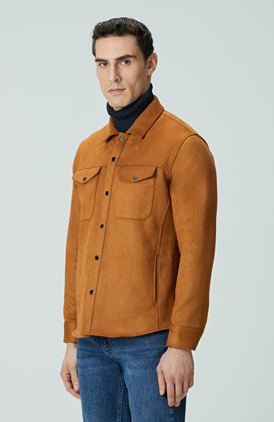 Camel Dış Gömlek