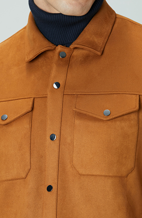 Camel Dış Gömlek