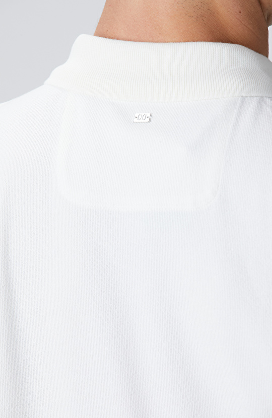 Kırık Beyaz Çıtçıtlı T-shirt