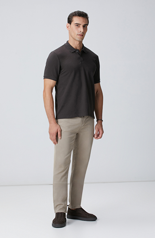 Acı Kahve Çıtçıtlı T-shirt