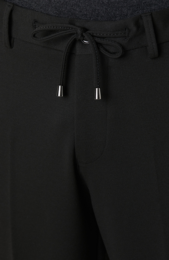 Siyah Örme Takım Elbise