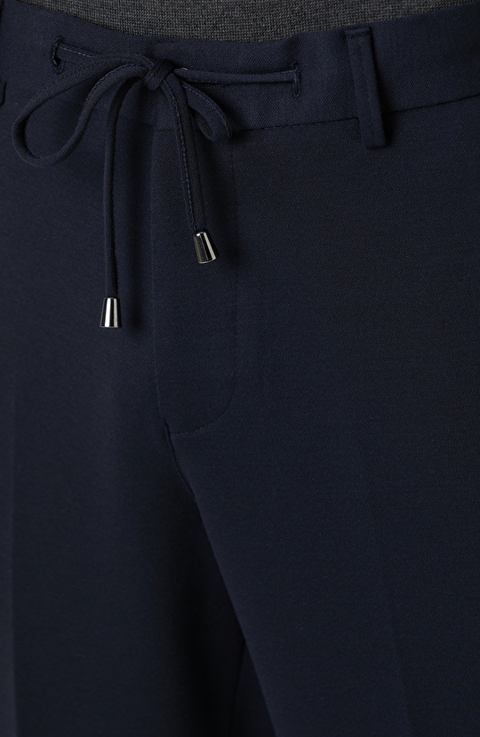 Lacivert Örme Takım Elbise