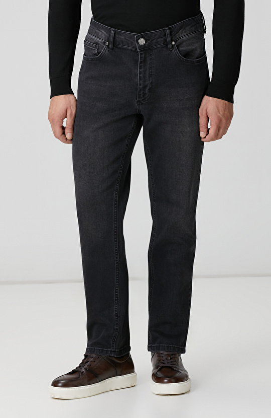Antrasit Denim Pantolon