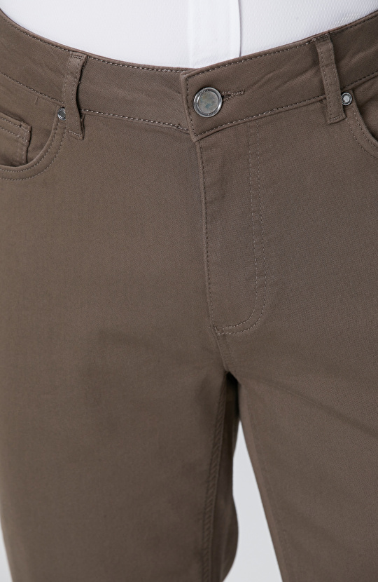 Kahverengi Casual Pantolon