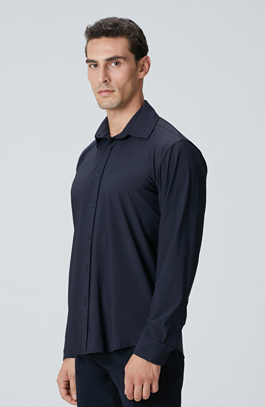Lacivert Gömlek