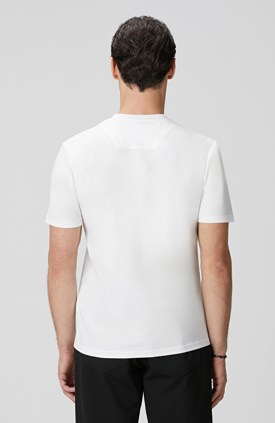 Kırık Beyaz Basic T-shirt