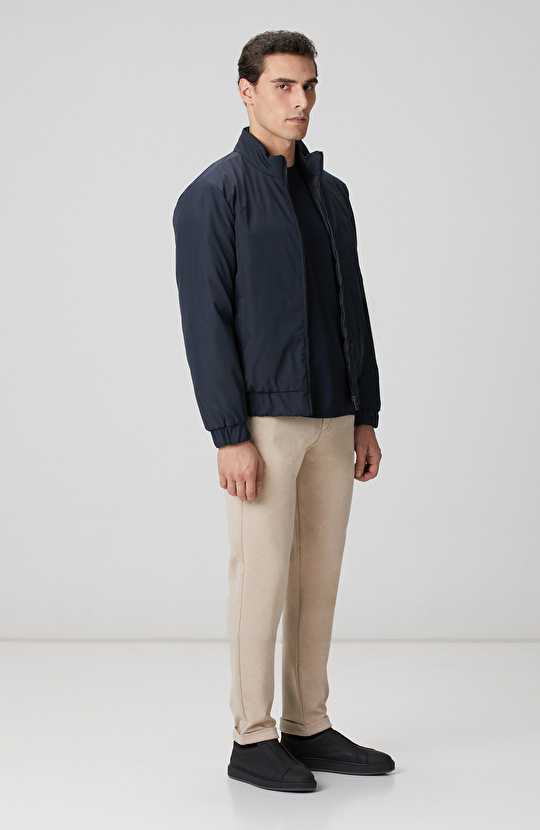 Lacivert Basic T-shirt