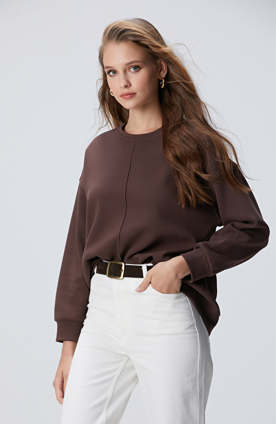 Kahverengi Sweatshirt