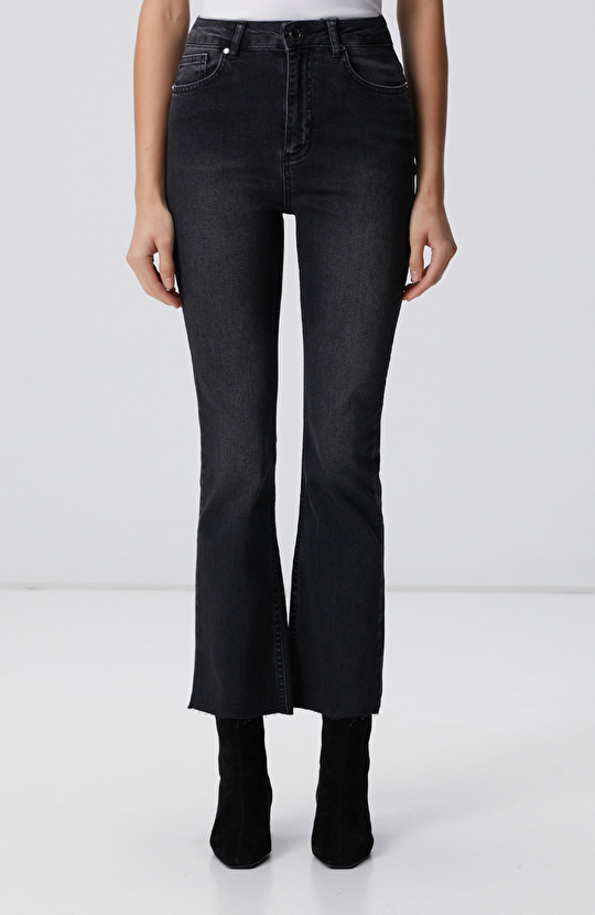 Antrasit Denim Pantolon