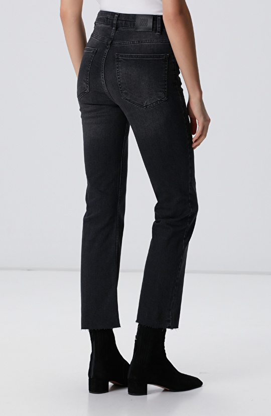 Antrasit Denim Pantolon